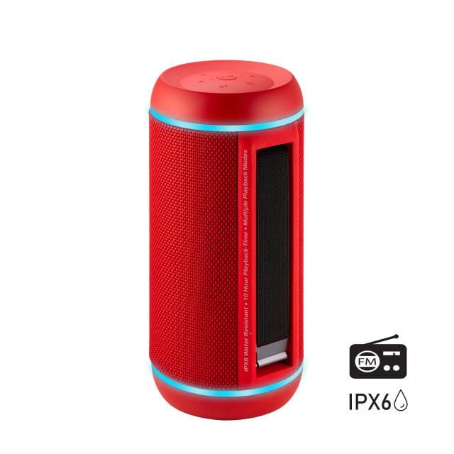 Акустическая система Promate Silox-Pro 30W IPX6 Red - фото 9