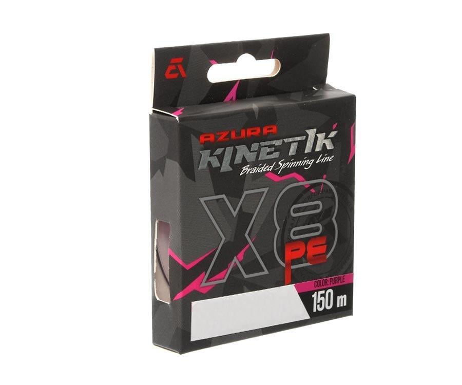 Шнур Azura Kinetik X8 Purple 150 м #1,2 0,185 мм 9,9 кг (2784918039)