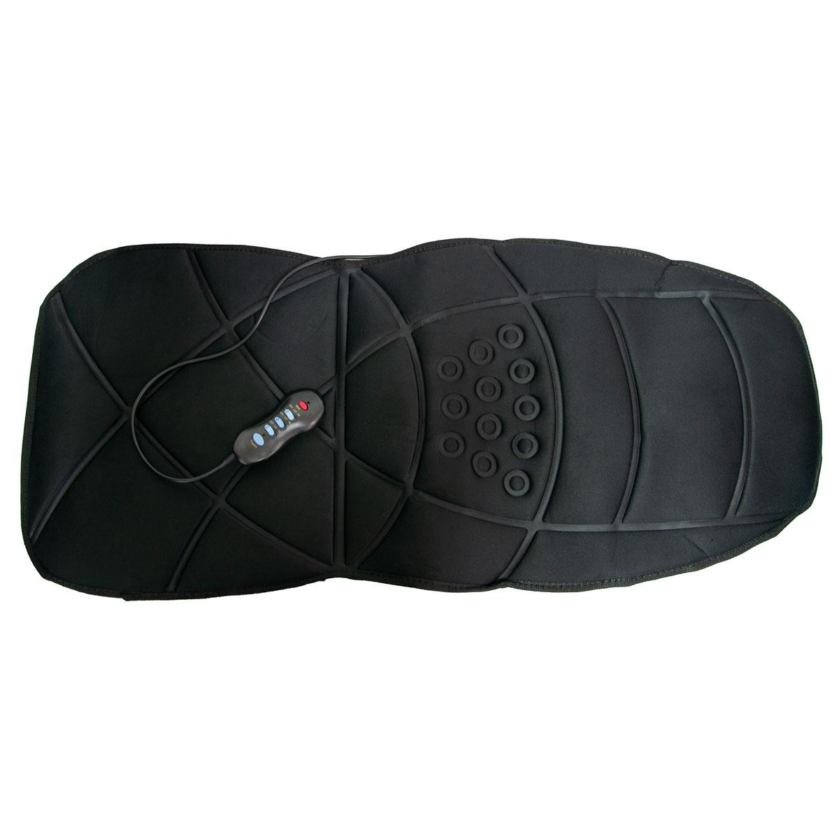 Накидка массажная Seat Topper Massage jb-100c на сиденье в автомобиль (1000033-Black) - фото 4