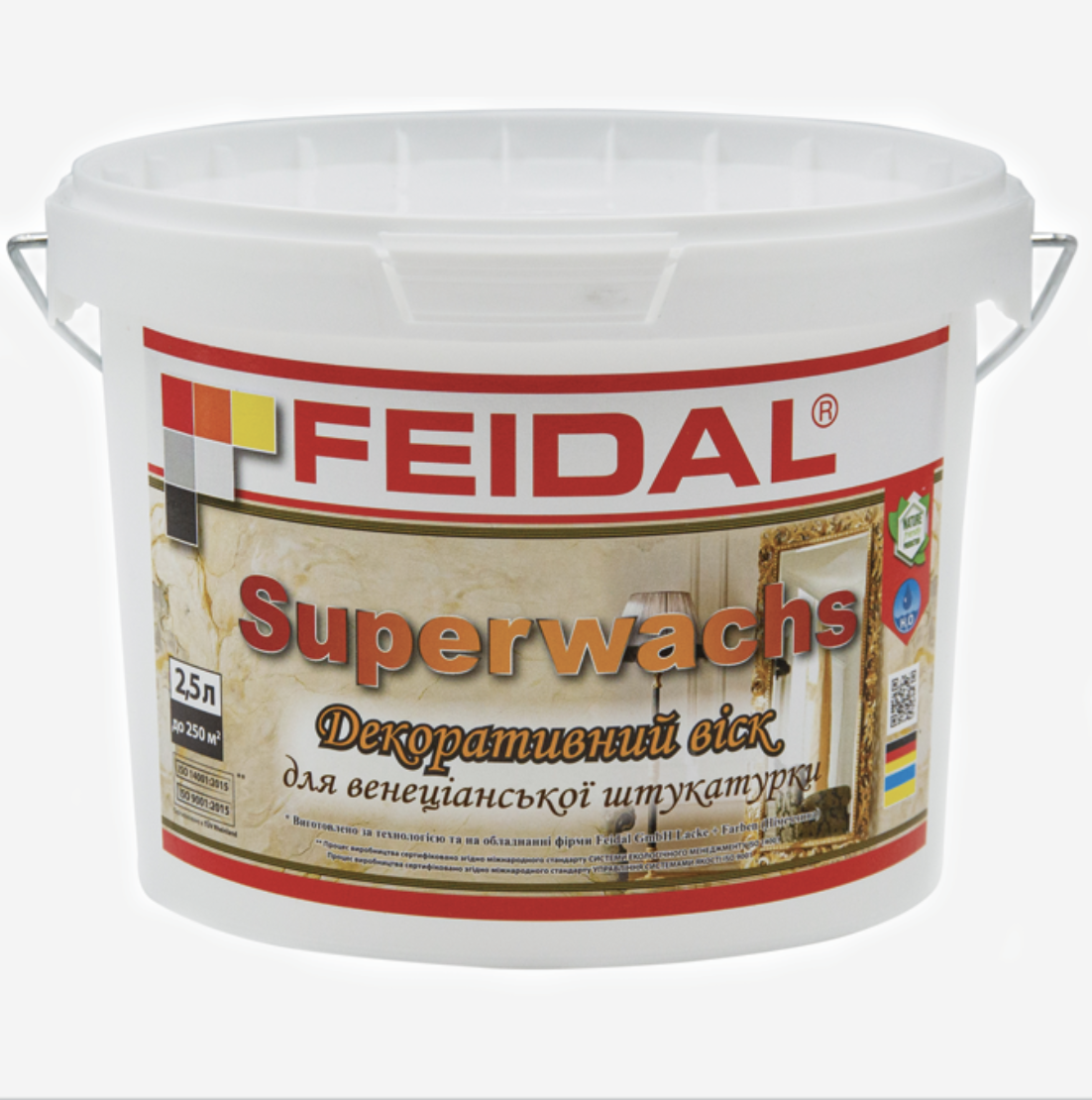 Декоративный воск Feidal Superwachs для венецианской штукатурки 2,5 л (27581781)