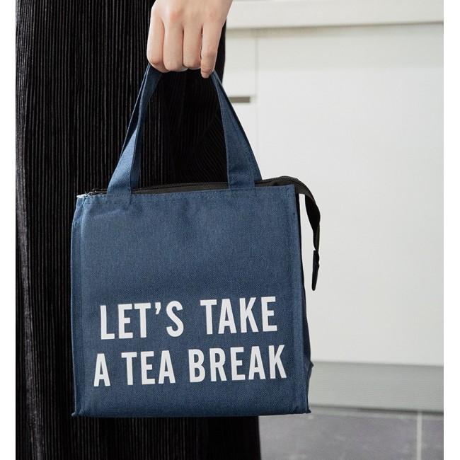 Термосумка для ланч-бокса Tea Break на замке 5,5 л Синий (402397)