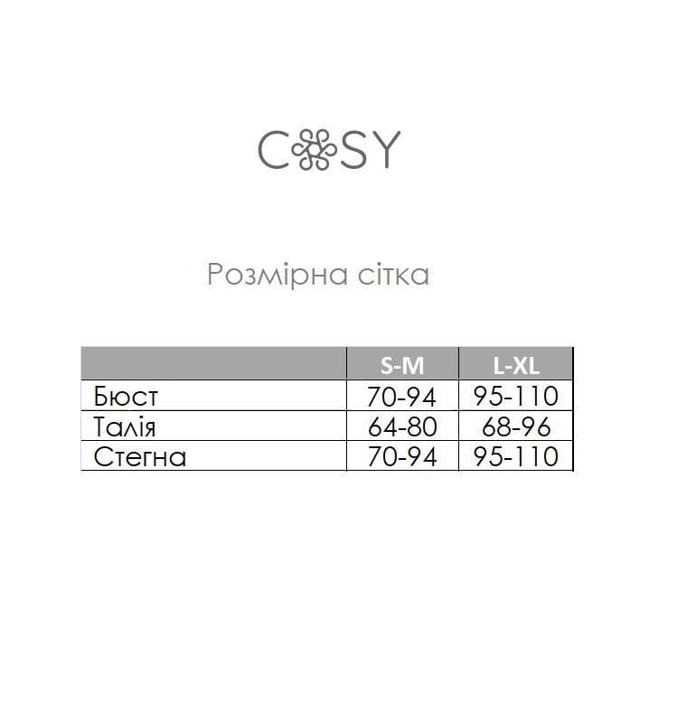 Комплект женский COSY халат и рубашка S/M Бледно-розовый (SetPH1714) - фото 3