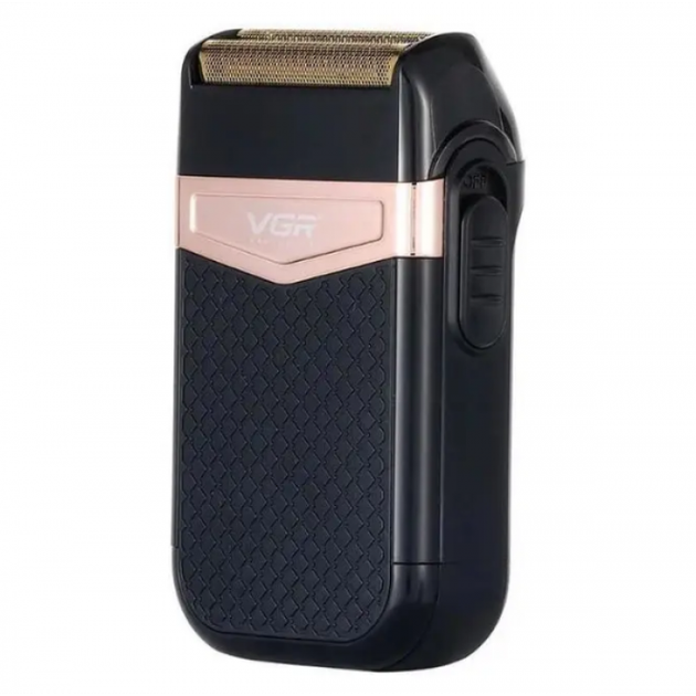 Електробритва акумуляторна VGR V-331 водонепроникна Чорний (GR-04437)