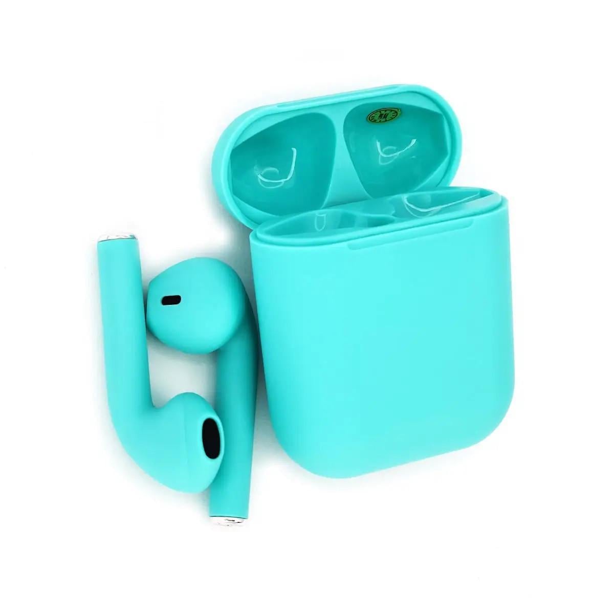 Беспроводные наушники inPods i12 Macaron TWS Air 2 Бирюзовый