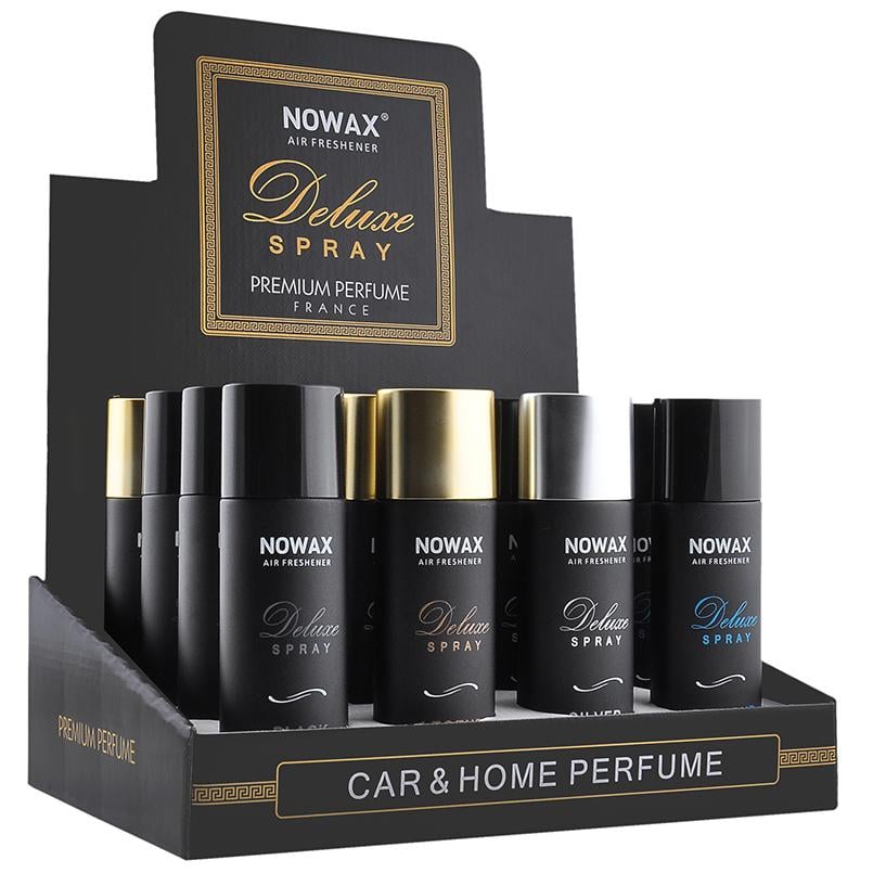 Набор ароматических ароматизаторов Nowax Deluxe Spray MIX в боксе 50 мл (NX07745)