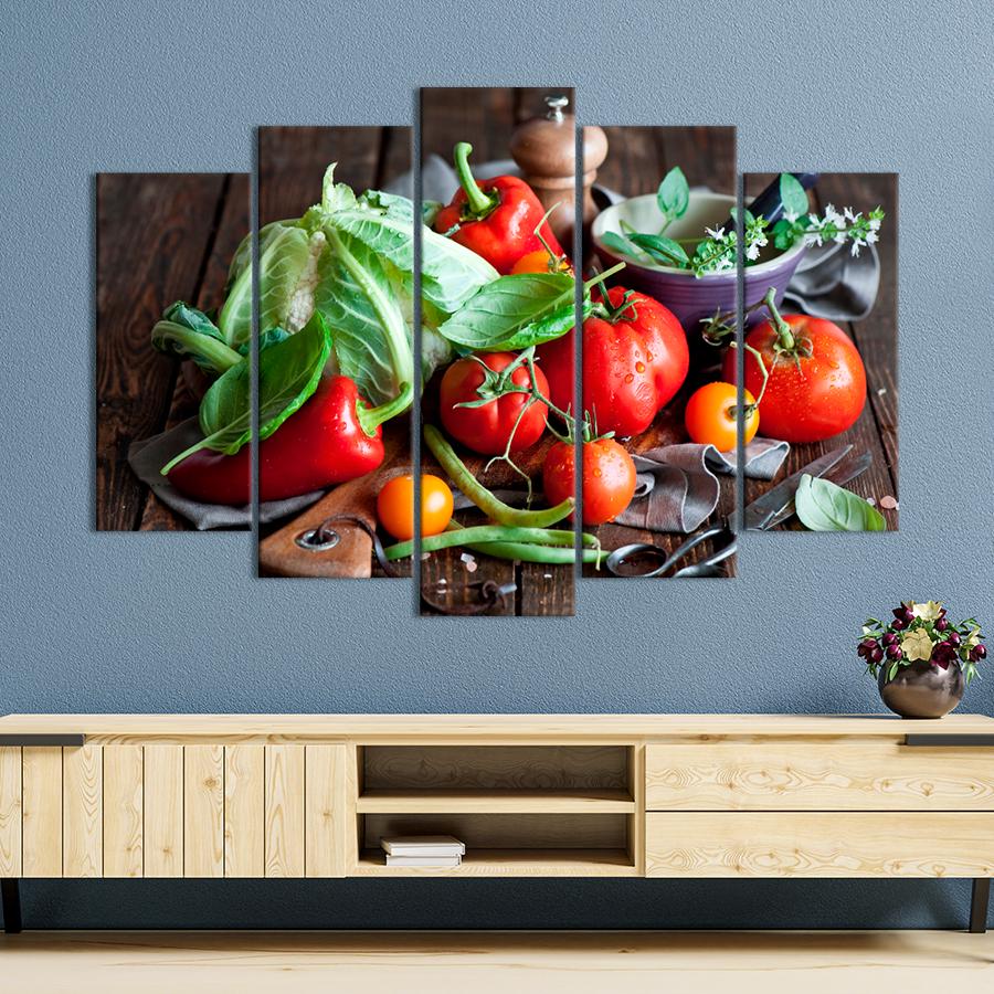 Настенний декор Осенний овощной натюрморт 137x85 см (A542-5)