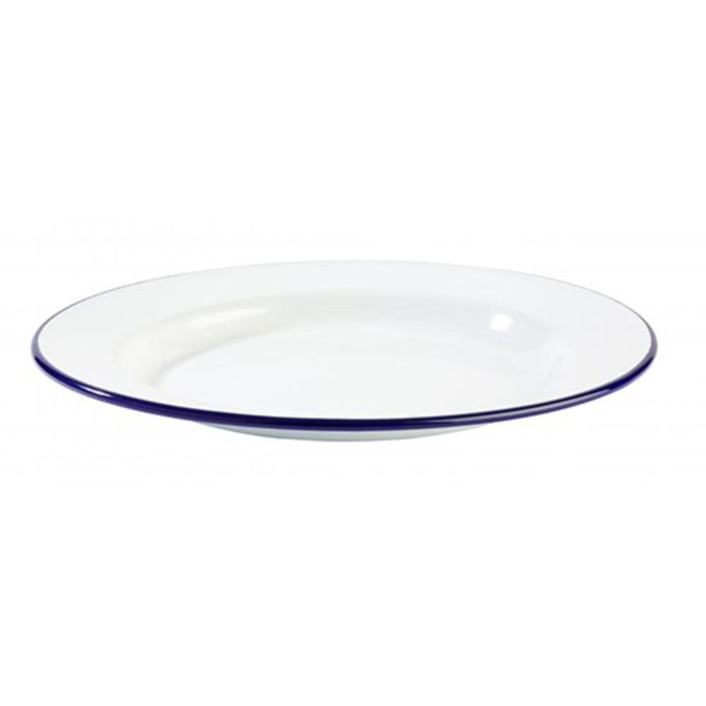 Тарілка емальована кругла Enamelware d 200x20 мм (40664)