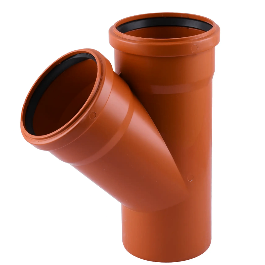 Трійник зовнішньої каналізації SVK Alliance 110x110 мм 45° (TU-24461)