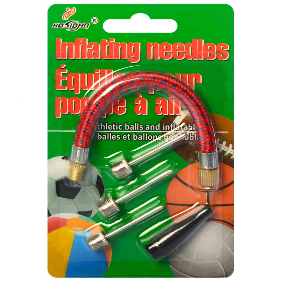 Дитячий набір для надування м'ячів MS 1784 голка/насадка/гнучкий шланг (26113488) Дитячий набір для надування м'ячів MS 1784 голка/насадка/гнучкий шланг (26113488)