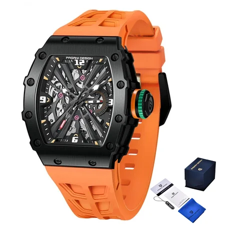Наручные часы Pagani Design PD-1738 Black-Orange (1857)