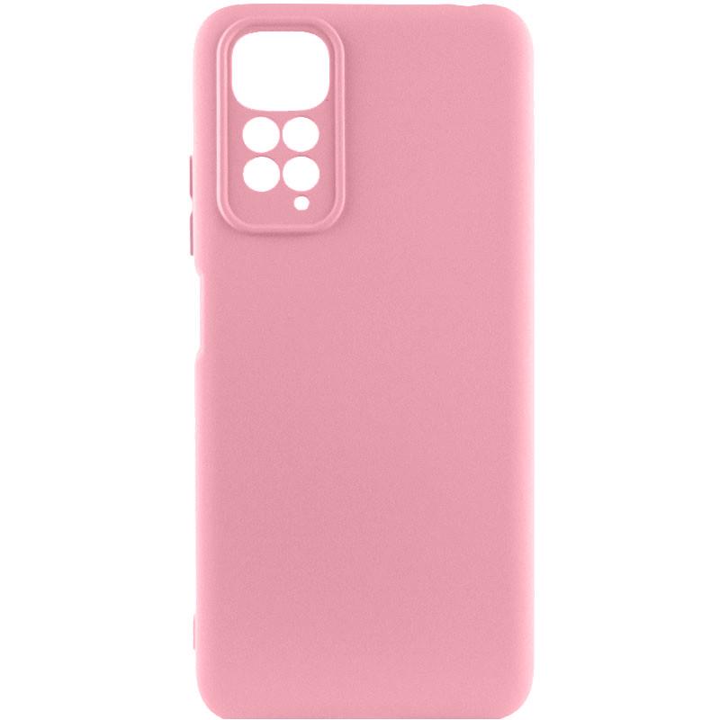 Протиударний чохол Silicone Cover Lakshmi Full Camera (A) для Xiaomi Redmi Note 11 (Global) / Note 11S РОЖЕВИЙ / PINK