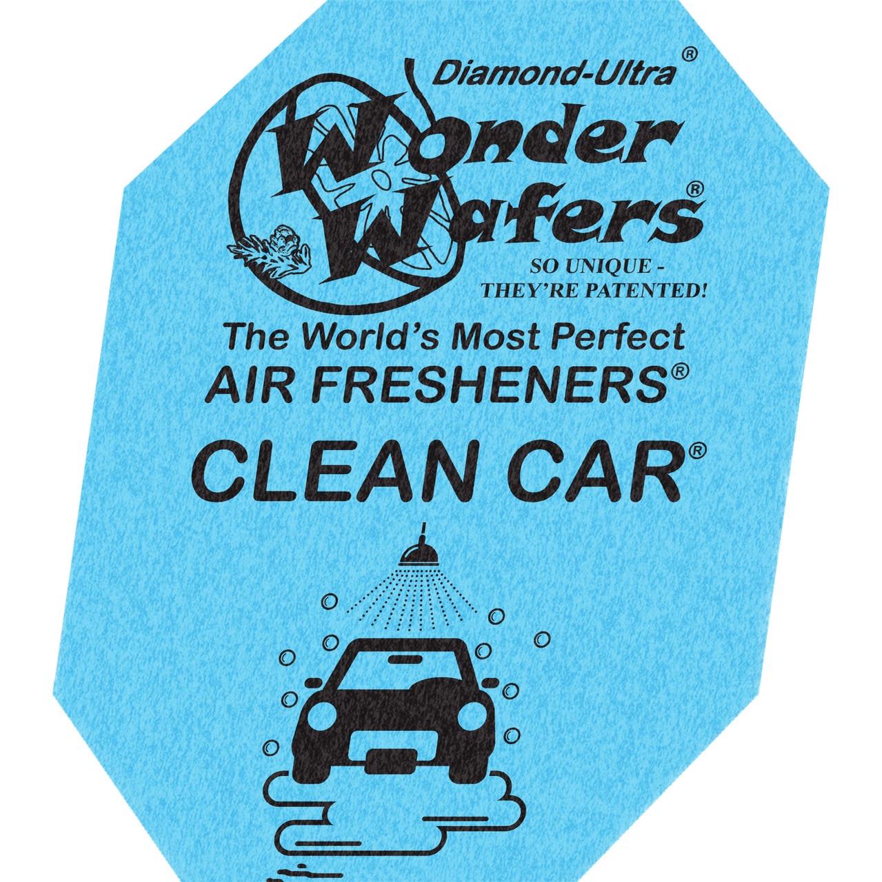 Ароматизатор Wonder Wafers Чистый автомобиль 65х50 мм (1239859844)