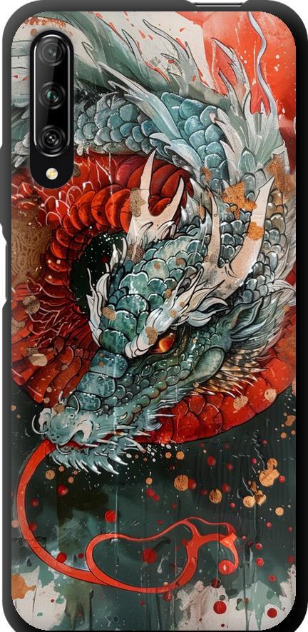 Чехол на Huawei P Smart Pro Стихия огня (6101b-1906-42517)
