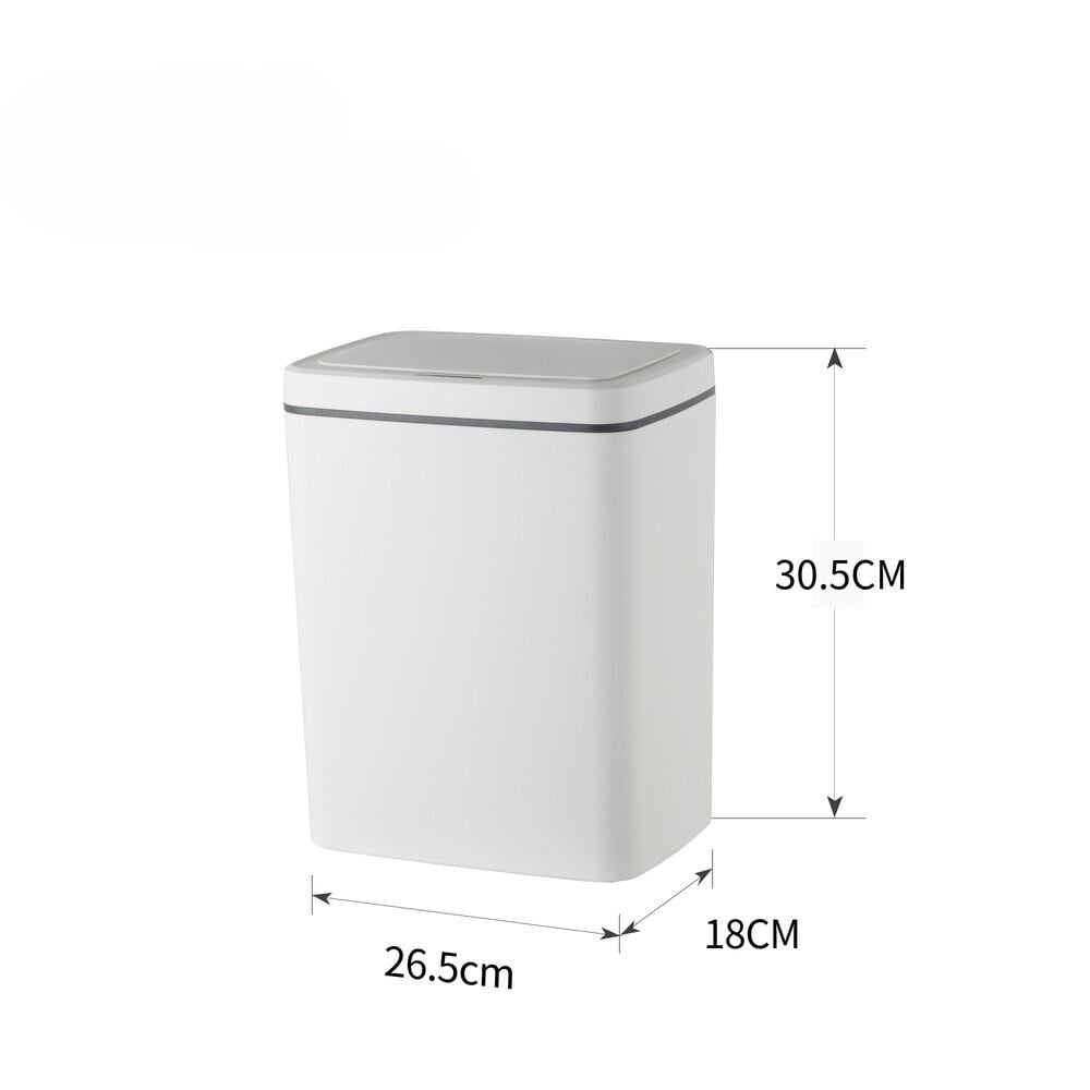 Мусорное ведро сенсорное MIXXUS WAVE-TC0110 прямоугольное 10 л White (MI7073) - фото 7 Мусорное ведро сенсорное MIXXUS WAVE-TC0110 прямоугольное 10 л White (MI7073) - фото 7