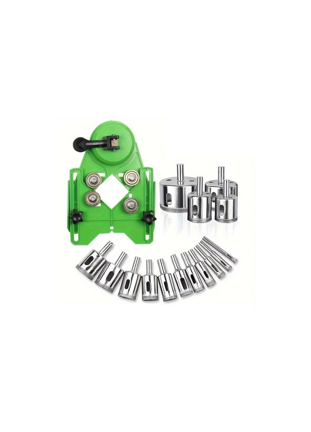 Набор алмазных коронок PMMJ 6/8/10/12/14/16/18/22/26/32 мм 11 шт. (33968653)