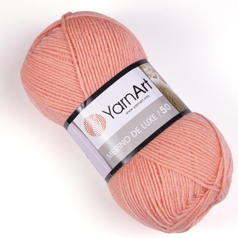 Пряжа YarnArt Merino De Luxe 565 Персик (6067)