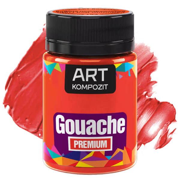 Гуашева фарба художня ART Kompozit Premium 60 мл Кадмій помаранчевий (20890) - фото 1 Гуашева фарба художня ART Kompozit Premium 60 мл Кадмій помаранчевий (20890) - фото 1