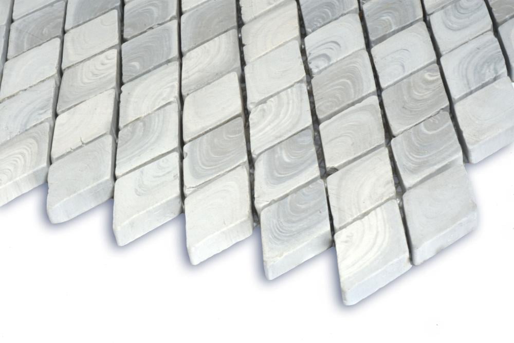 Керамогранітна мозаїка Kotto Ceramica MI7 30500302C 300x300x10 мм/ромб 30x50 мм Grigio FReddo