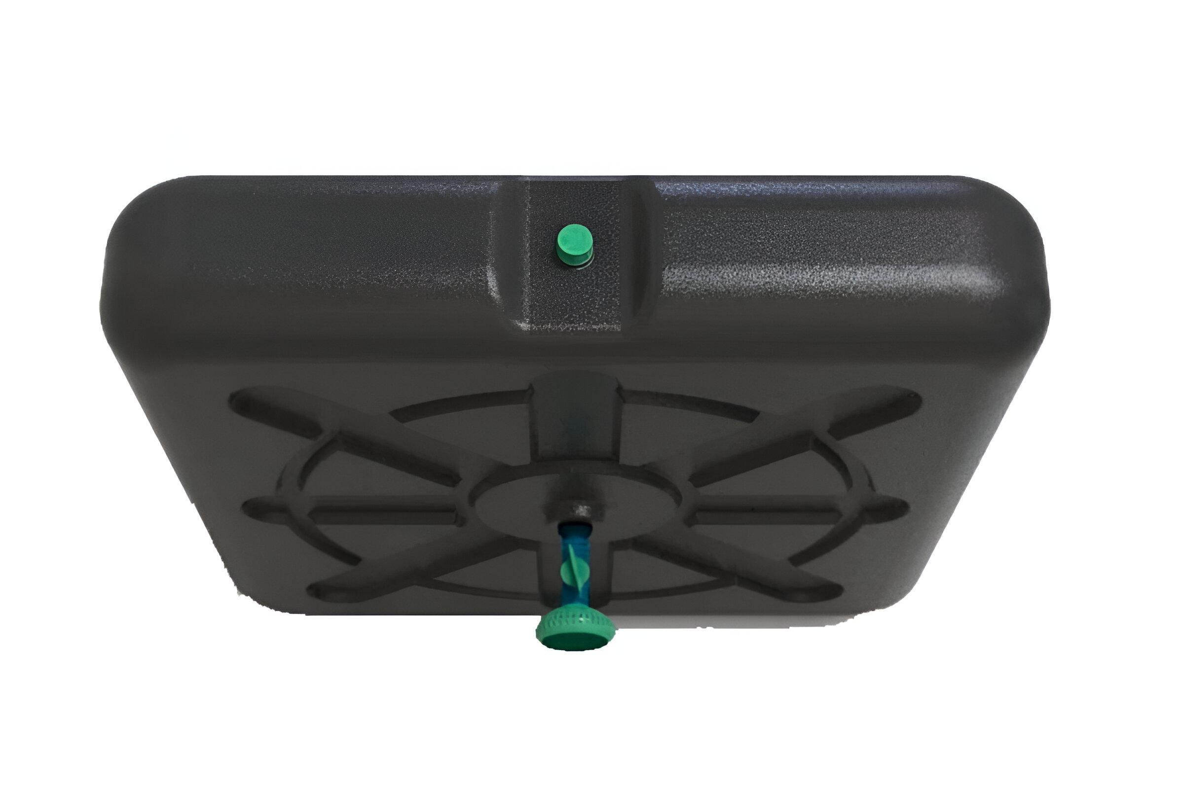 Душ з лійкою ЄВРОПЛАСТ тришаровий 150 л Чорний (TK-Д150ПБ)