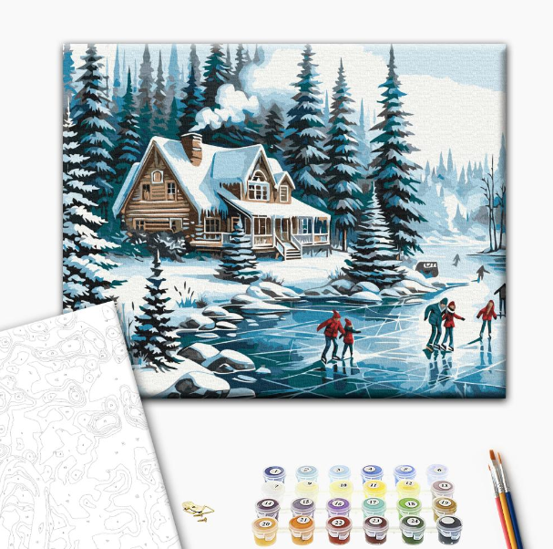 Картина по номерам Brushme Зимние каникулы 40х50 см (BS53846) - фото 2