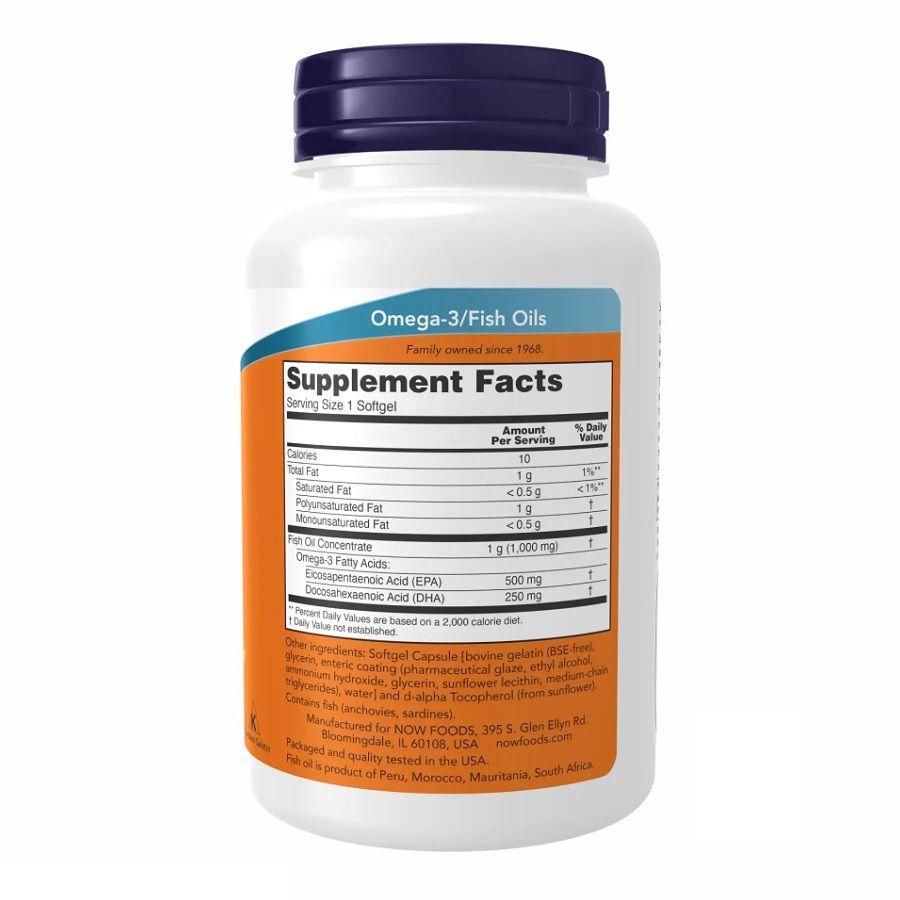 Капсулы мягкие Now Foods Ultra Омега-3 Fish Oil №180 - фото 3