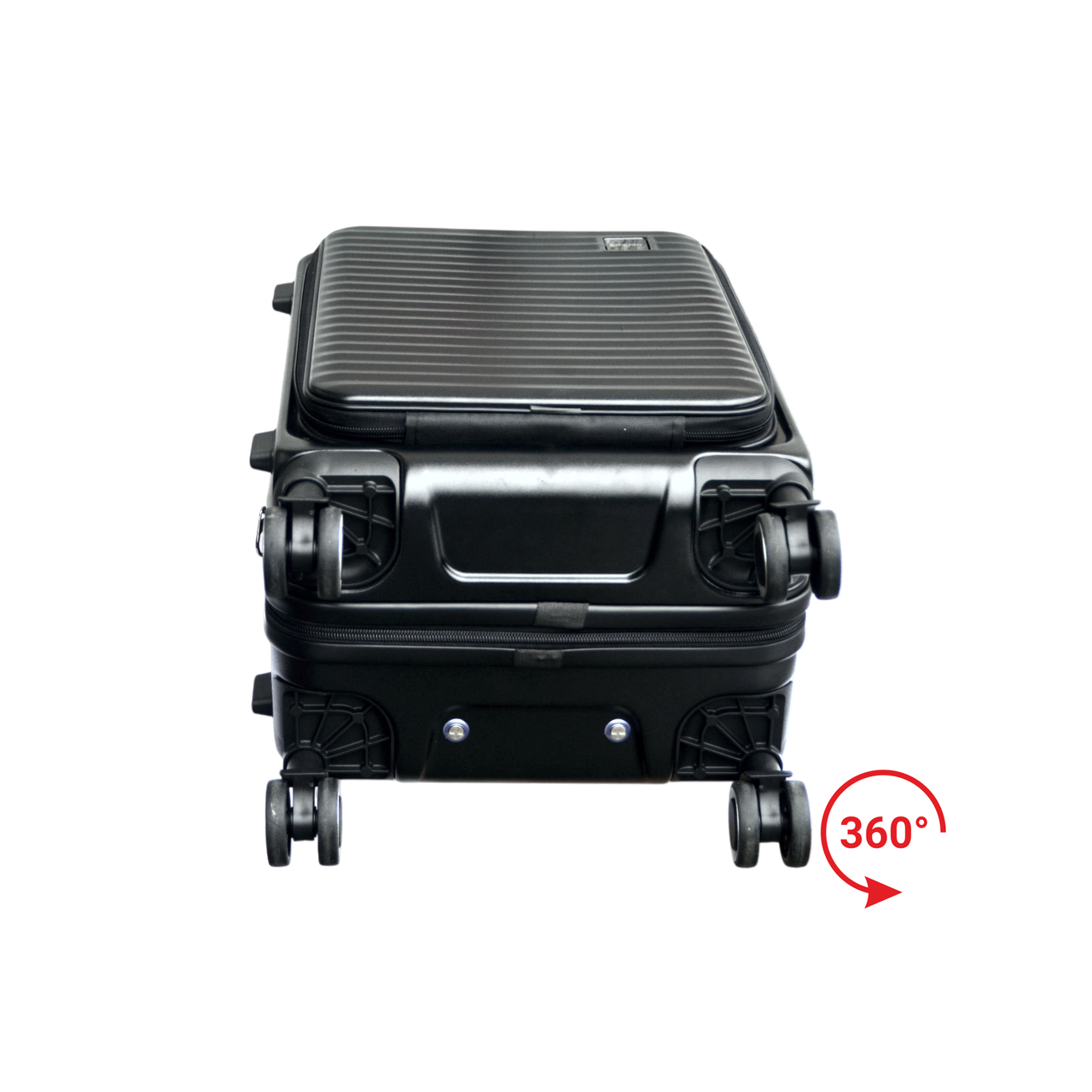 Чемодан ручная кладь Derby 092401/20 с фронтальным открытием замок TSA с отделом для ноутбука Black (2447983469) - фото 6 Чемодан ручная кладь Derby 092401/20 с фронтальным открытием замок TSA с отделом для ноутбука Black (2447983469) - фото 6