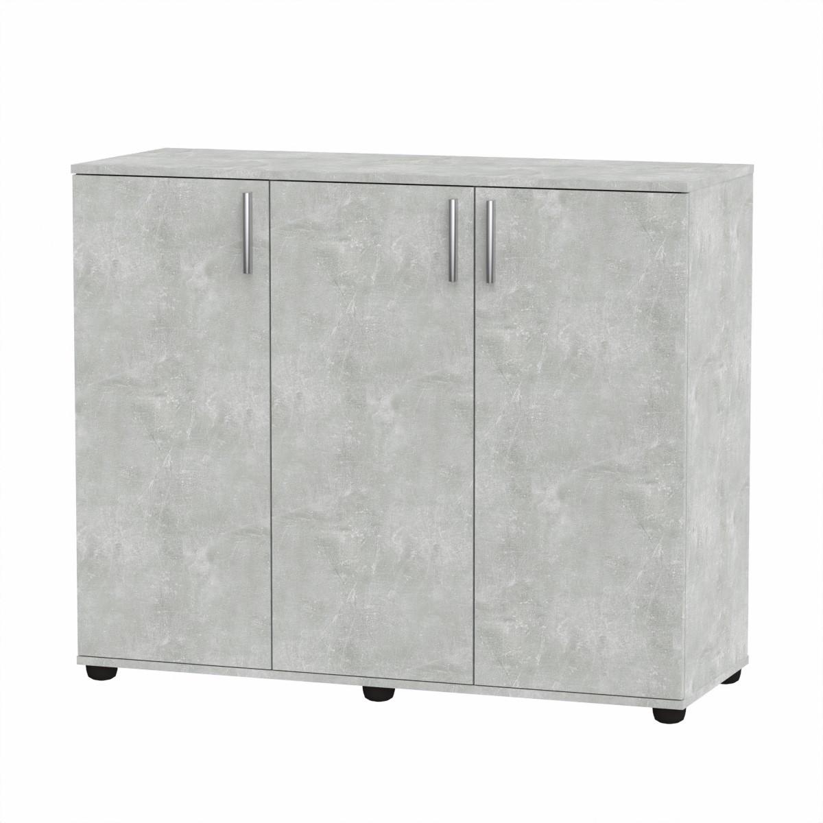 Комод Компаніт 3Д 120х45х99 см Ательє світлий (25402661)