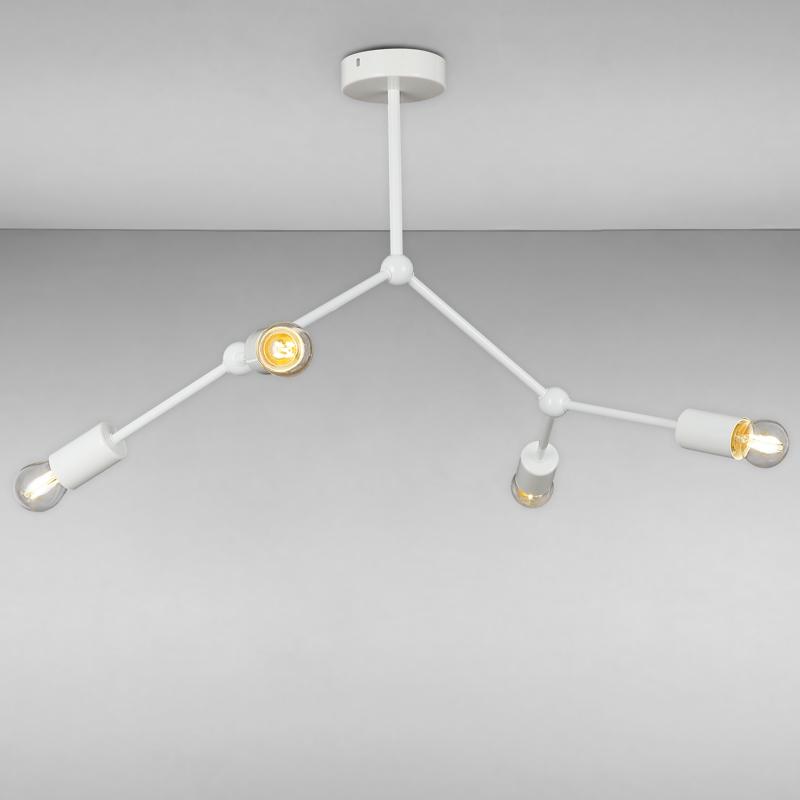 Люстра потолочная Light House LS-16094/4 WH на четыре лампы Белый