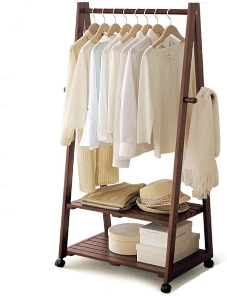 Вешалка-стойка для одежды из дерева Ардино Капучино (СВГ-003309)