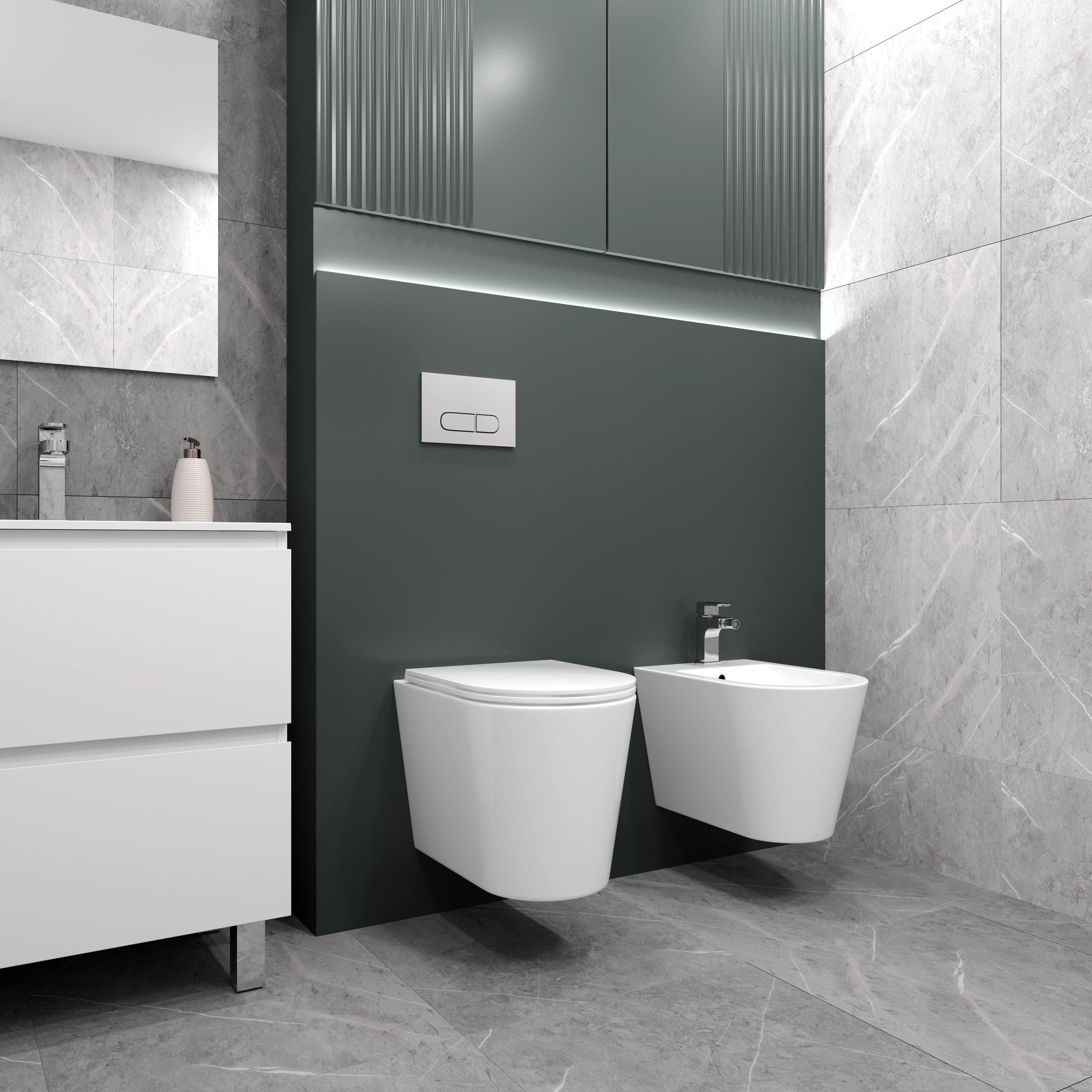 Унитаз подвесной Koller Pool Grace GR-0515-RQ безобедочный с сиденьем с микролифтом (236894) - фото 2