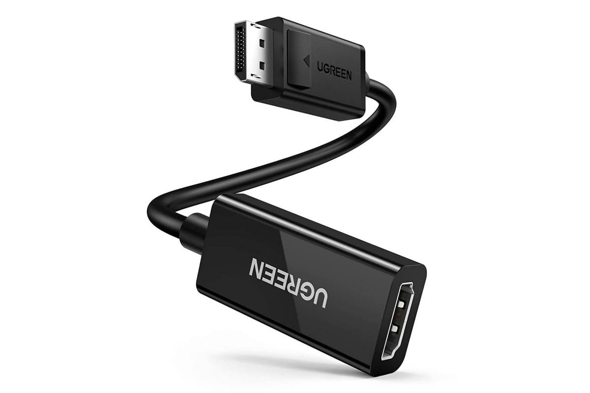 Переходник UGREEN ММ137 DisplayPort to HDMI Black (40363)