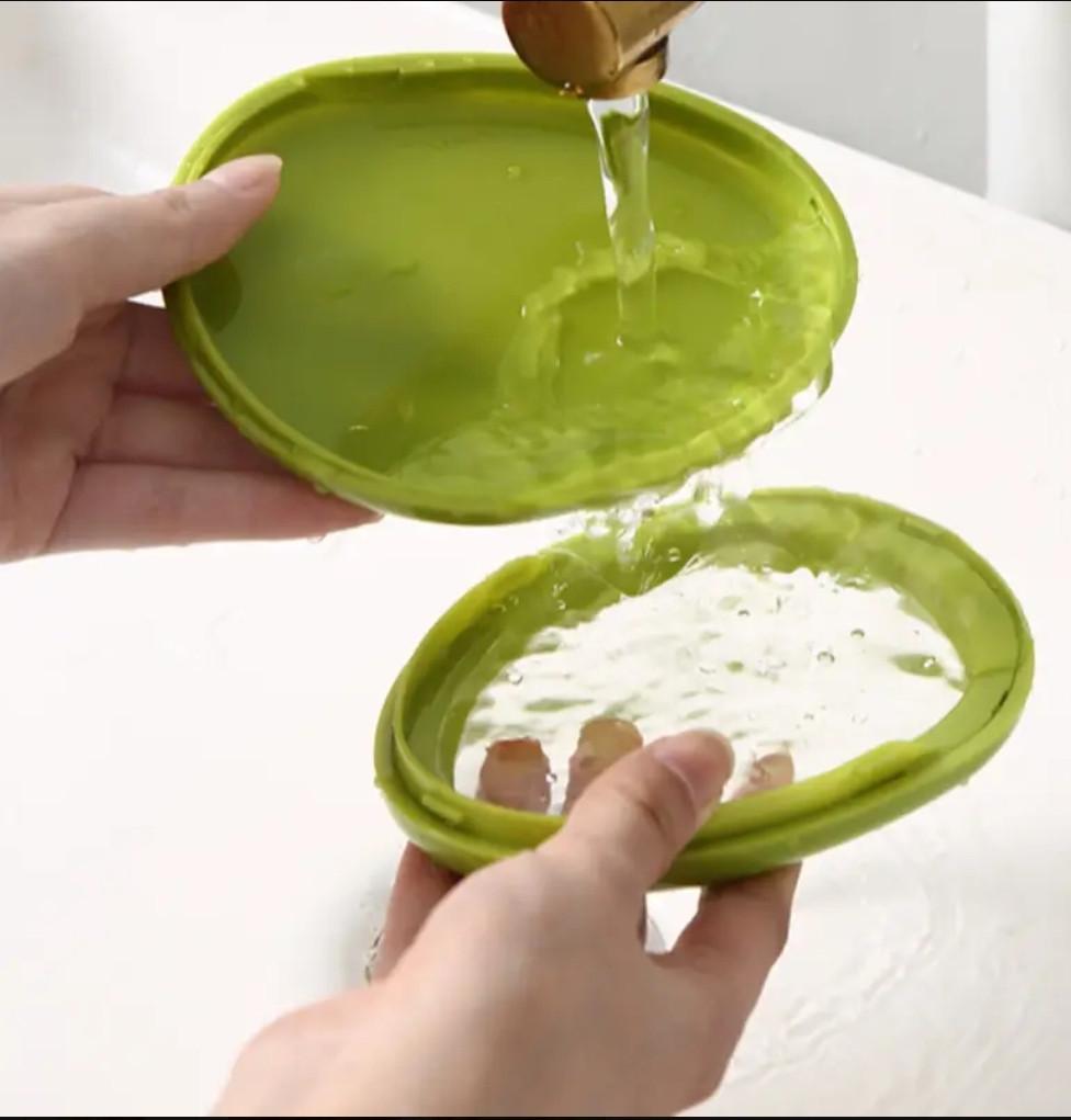 Харчовий контейнер для зберігання 13,5х7,8х2,5 см Зелений (2543731481) - фото 2 Харчовий контейнер для зберігання 13,5х7,8х2,5 см Зелений (2543731481) - фото 2