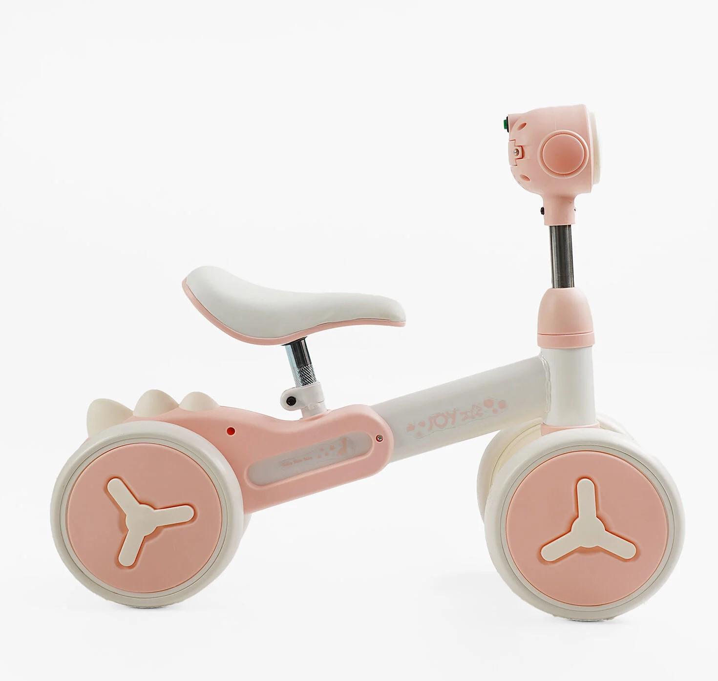 Биговел-толокарь Joy украинская музыка/подсветка Розовый (J-16158) - фото 3