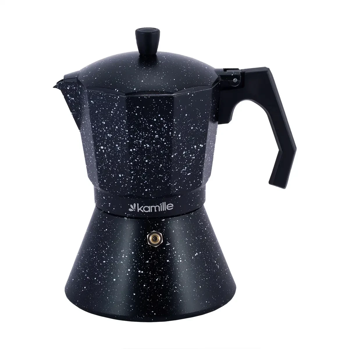 Гейзерная кофеварка Kamille с индукционным дном 600 мл (KM-2514MR)