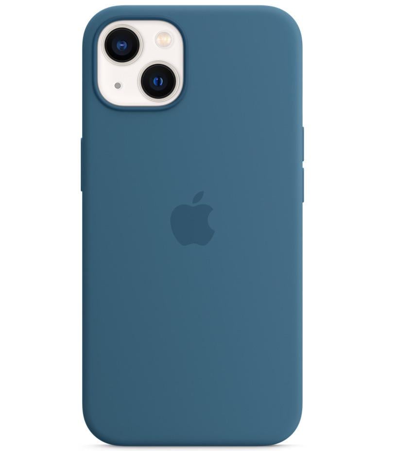 Силіконовий чохол-накладка Apple Silicone Case with MagSafe for iPhone 13, Blue Jay (HC)