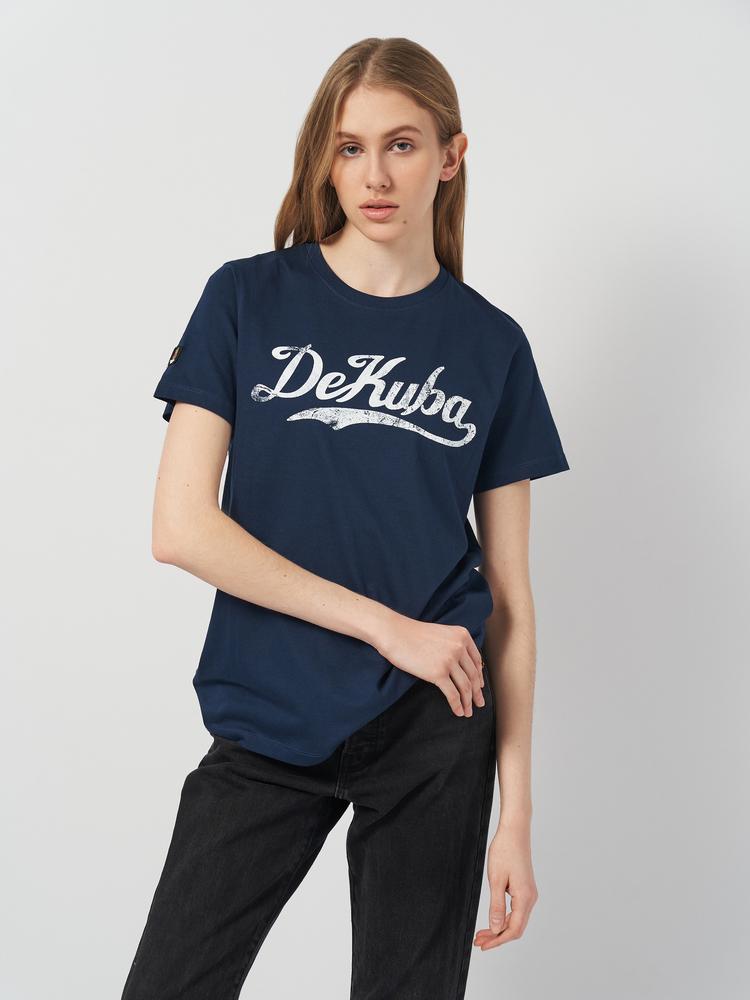 Футболка De Kuba 122151x51 женская Темно-синий
