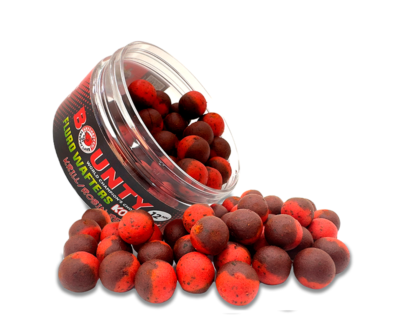 Вафтерс флюро Bounty Kolobok Kril/Robin Red 12 мм 45 шт.