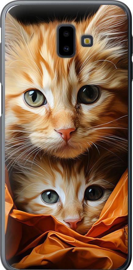 Чехол на Samsung Galaxy J6 Plus 2018 Котики 2 (5664u-1586-42517)