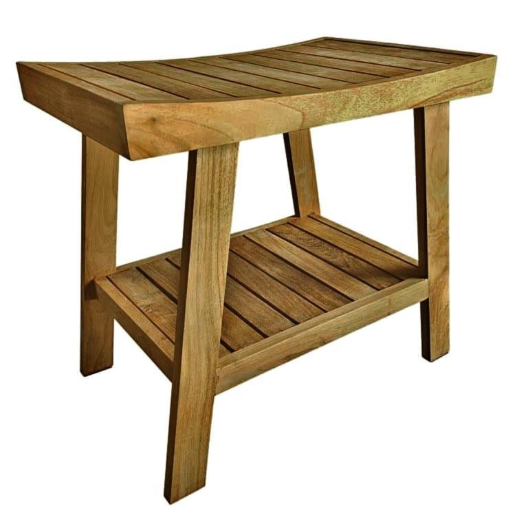 Табурет для ванной из дерева Дорамер Сиена (ТВН-006105)