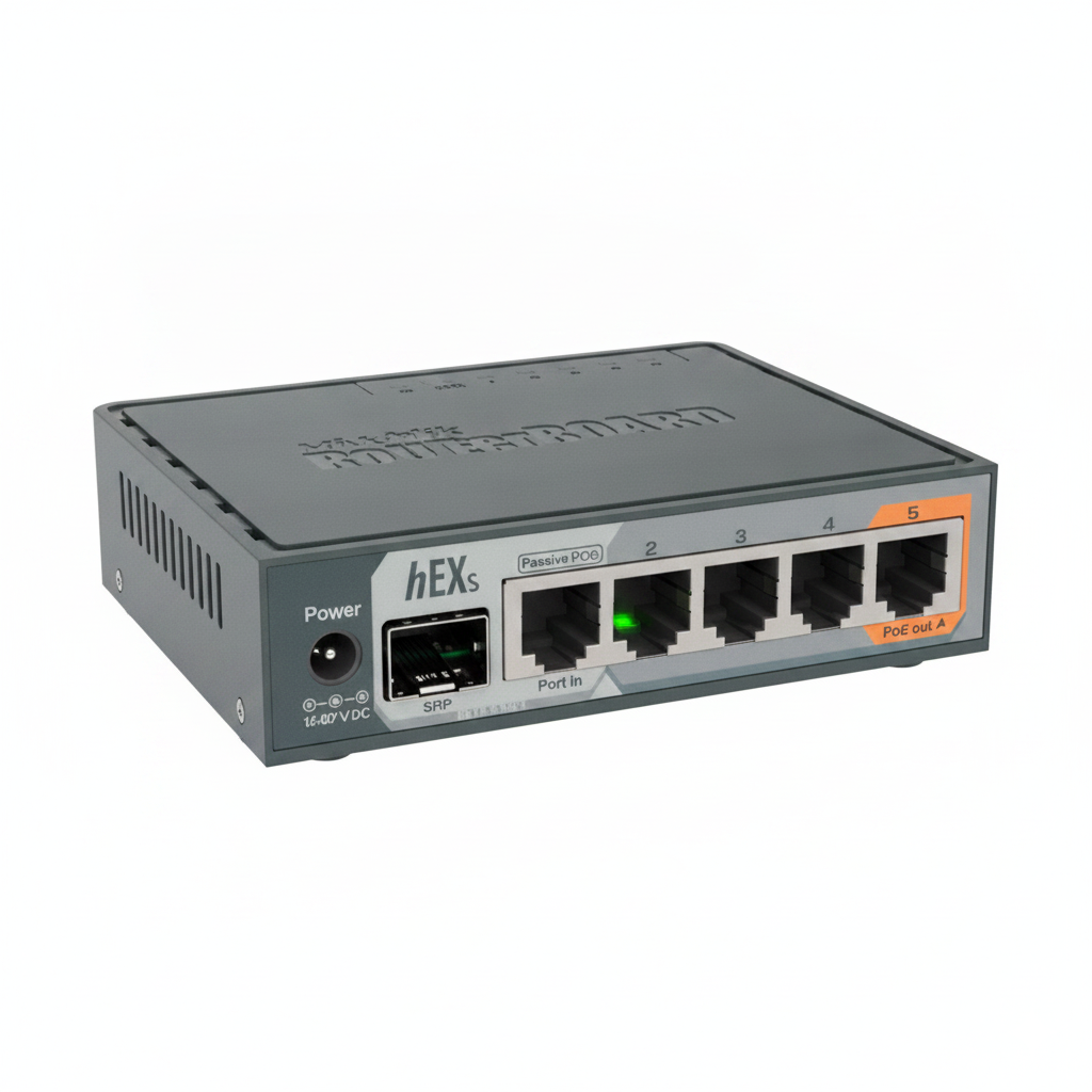 Маршрутизатор MikroTik hEX S RB760iGS 5-портовий (2930992550)