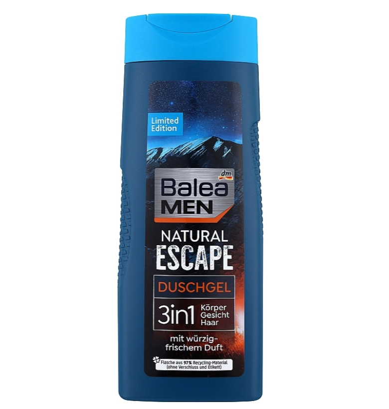 Гель-шампунь Balea Men Natural Escape 300 мл