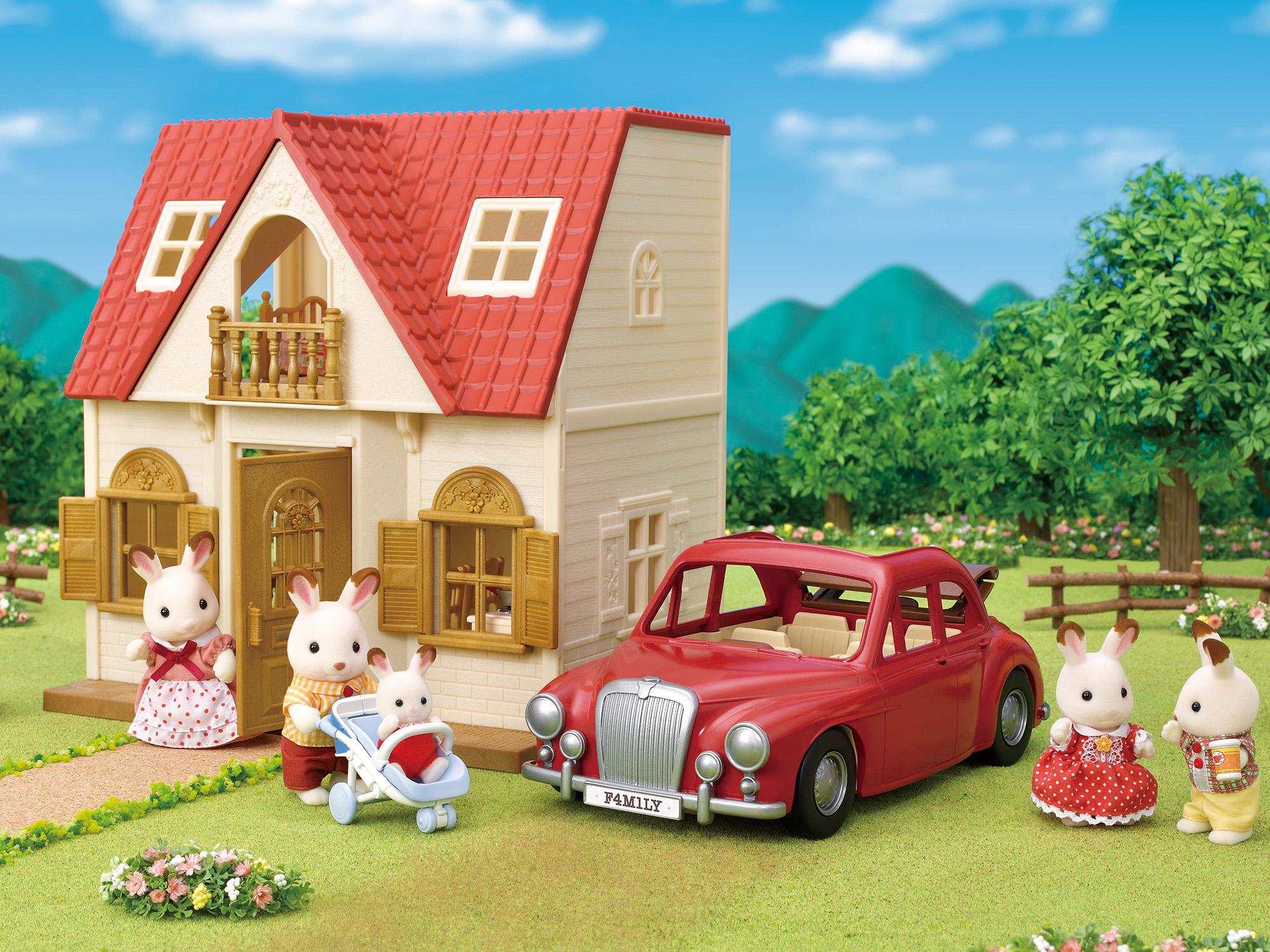 Ігровий набір Sylvanian Families Червоний автомобіль (5448) - фото 6