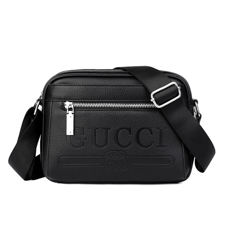 Чоловіча сумка Bolsa Gucci All Black (GUC-001-BLK)
