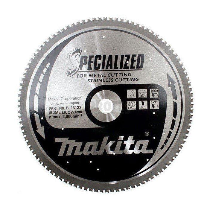Диск пильный по нержавеющей стали Makita 305х25,4 мм 100T