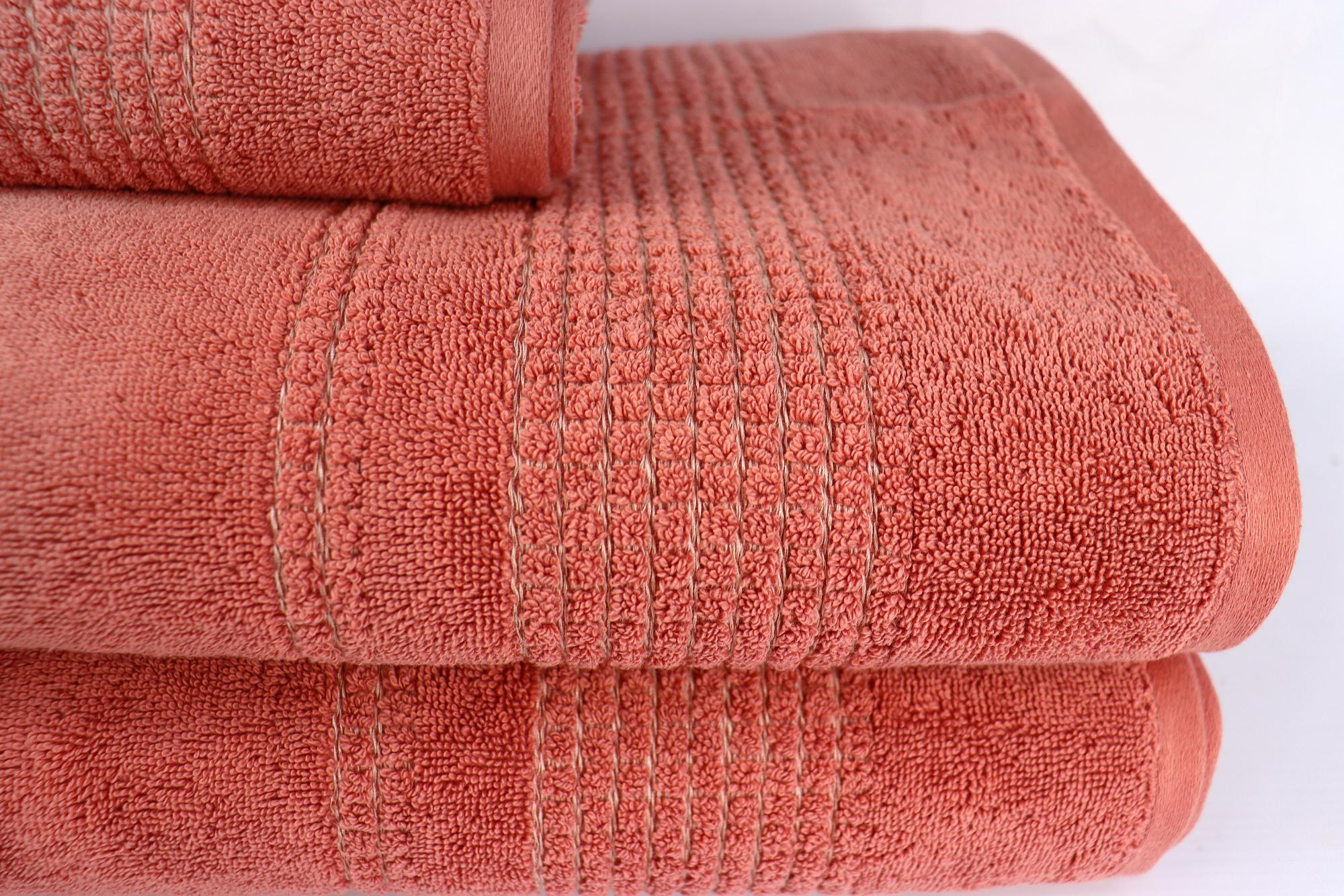 Полотенце Box 600 г/м2 50х90 см Пудровый - фото 3