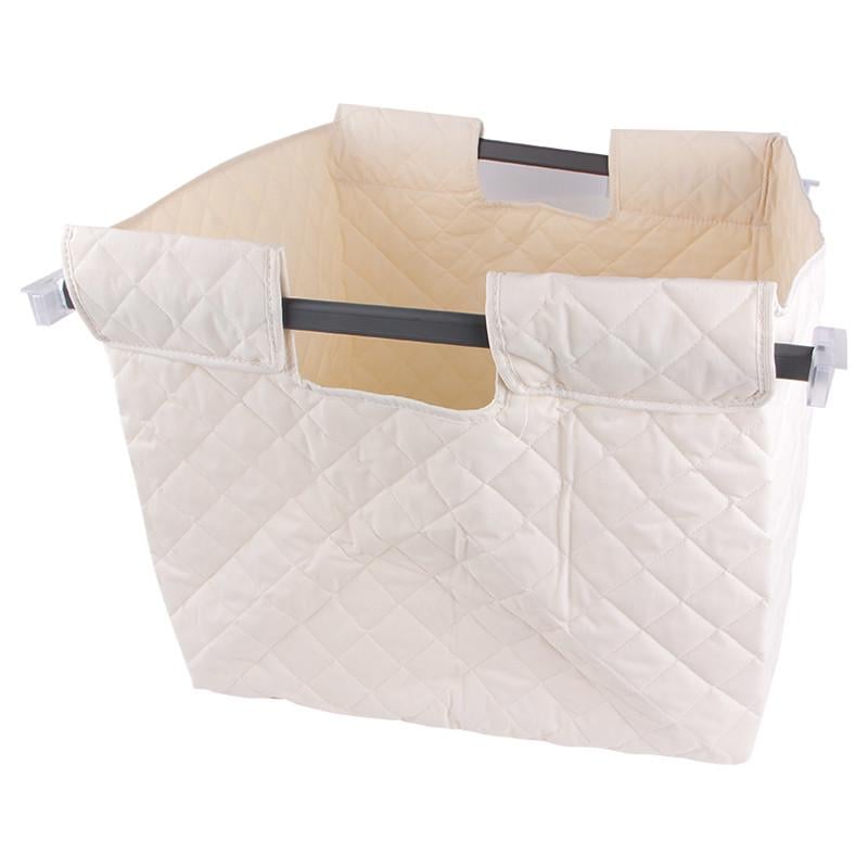 Корзина для белья Venus VIBO тканевая навесная 440 мм Графит (APSV46VGF)