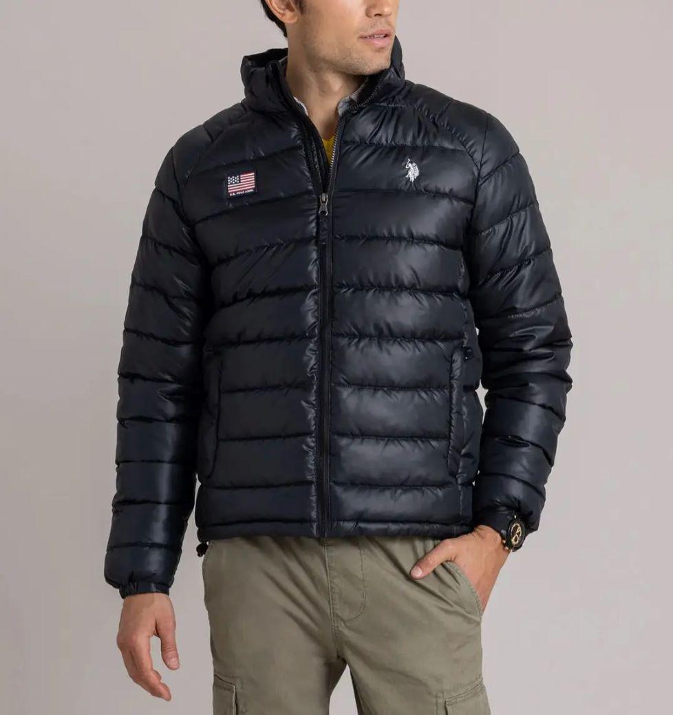 Куртка-пуховик мужская U.S.POLO ASSN 2XL Черный (109830)