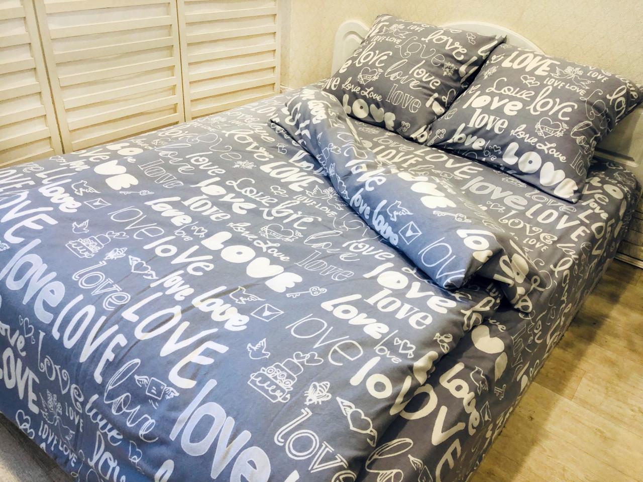 Простынь на резинке Вилена Голд Love бязь 160х200/25 см