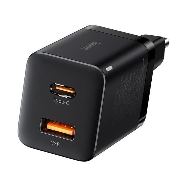 Зарядное устройство сетевое Baseus Super Si Pro Quick Charger Type-C USB 30W CCSUPP-E01 Black