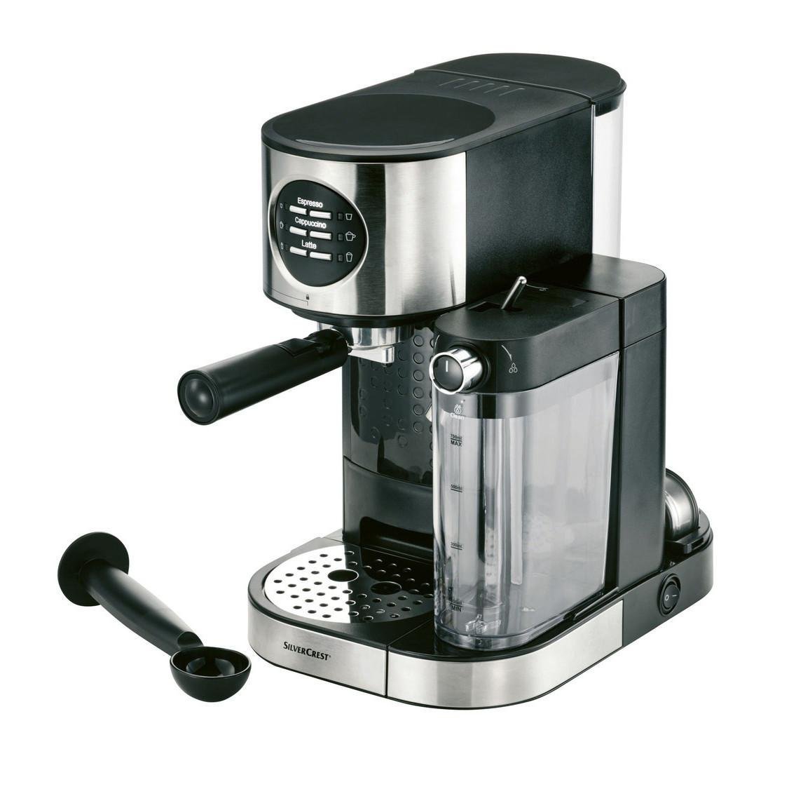 Кофеварка рожковая Silver Crest SEMM 1470 A2 1470 Вт (25546385)